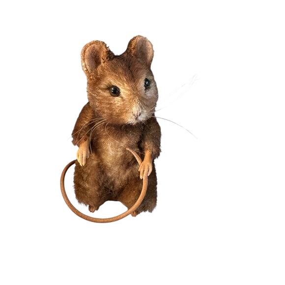 R John Wright #127 of 150 Mice - Coffee Bean Mouse Complete With Box & Cert - Picture 2 of 7